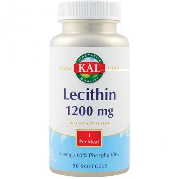 Kal Lecithin 1200mg, 50 capsule, Secom