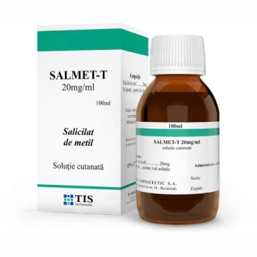 Salmet-T 20mg/ml solutie cutanata - 100ml Tis Farmaceutic