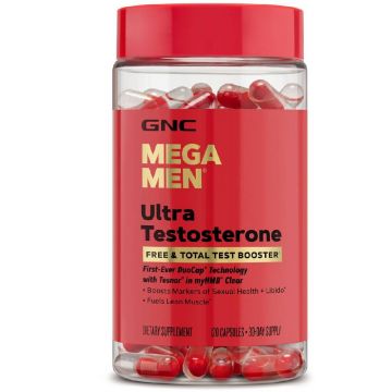 Formula avansata pentru cresterea testosteronului liber si total Ultra Testosterone, 120 capsule, GNC