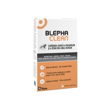 Servetele pentru igiena pleoapelor, 20 bucati, Blephaclean