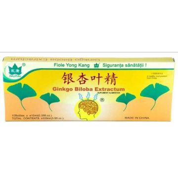 China Ginkgo biloba - 10 fiole buvabile