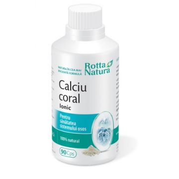 Rotta Natura Calciu coral ionic - 90 capsule