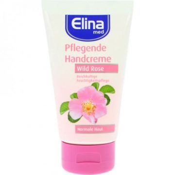 Elina Med Crema pentru maini si unghii cu extract de trandafir - 150ml