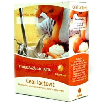 Ceai Lactovit 2g - 50 plicuri VitaPlant