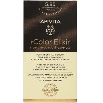 Apivita My Color Elixir Vopsea de par, N5.85