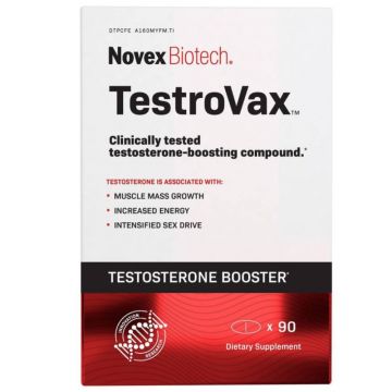 Formula pentru sustinerea productiei de testosteron TestroVax, 90 capsule, Novex Biotech