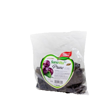 Prune uscate fara samburi, 250g, SanoVita