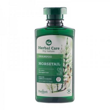 Herbal Care Sampon cu extract de coada calului pentru par deteriorat cu tendinta de cadere - 330ml Farmona