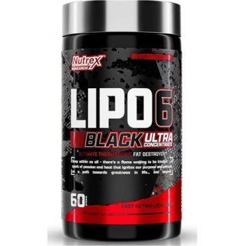 Lipo 6 Black Ultraconcentrate Black Pepper 60 caps