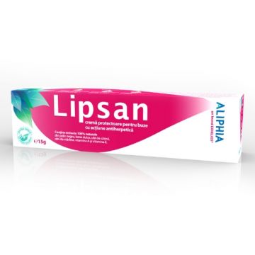 Lipsan crema protectoare pentru buze - 15 grame Exhelios