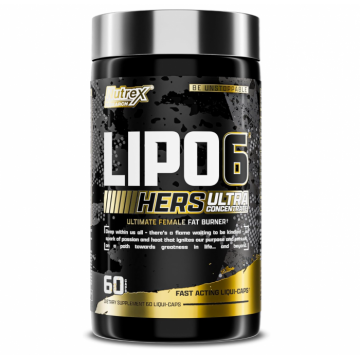 Nutrex Lipo 6 Hers Ultra Concentrate Yohimbine 60 caps