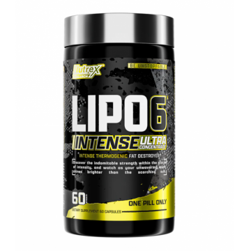 Nutrex Lipo 6 Intense Ultra Concentrate US Yohimbine 60 caps