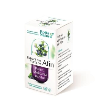 Rotta Natura Extract din fructe de afin - 30 capsule