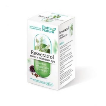 Rotta Natura Resveratrol Forte + Coenzima Q10 - 30 capsule