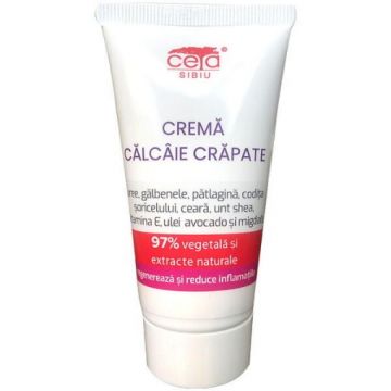 Ceta Crema pentru calcaie crapate 97% vegetala - 50ml