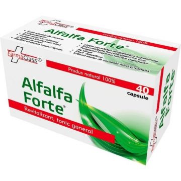 FarmaClass Alfalfa forte - 40 capsule