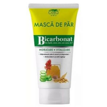 Ceta Masca pentru par cu bicarbonat de sodiu pentru hidratare si vitalizare - 150ml