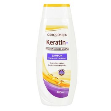 Gerocossen Keratin+ Sampon pentru par degradat - 400ml