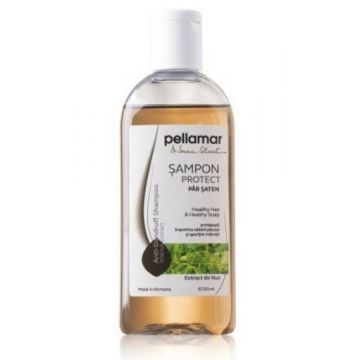 Pell Amar Sampon pentru par saten cu extract de nuc - 250ml