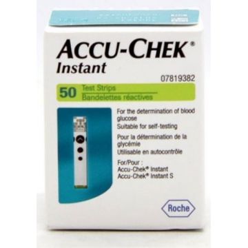 Teste pentru masurarea glicemiei Accu-Chek Instant - 50 bucati