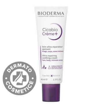 Crema hidratanta Cicabio Creme +, 40ml, Bioderma