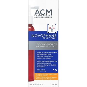 Lotiune tratament impotriva caderii parului Novophane ACM (Concentratie: Lotiune, Gramaj: 100 ml)