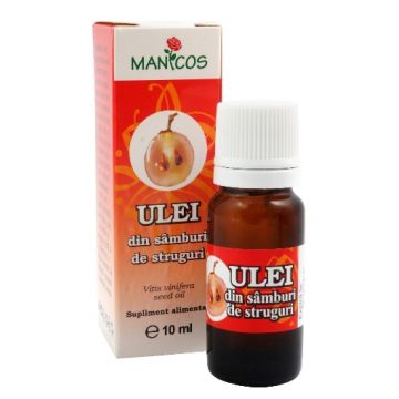 Manicos Ulei din samburi de struguri - 10ml