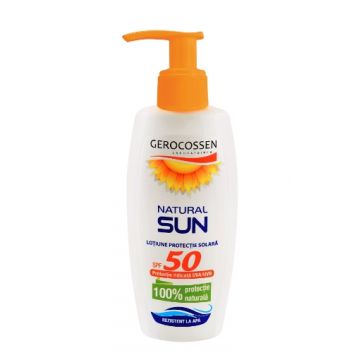 Gerocossen Natural Sun Lotiune pentru protectie solara SPF50 - 200ml