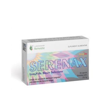 Serenax, 30 capsule, Laboratoarele Remedia