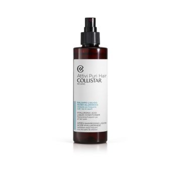 Balsam pentru par hidratant cu acid hialuronic Collistar Attivi Puri Hair, 200 ml