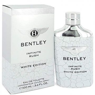 Bentley Infinite Rush White Edition, Apa de Toaleta, Barbati (Gramaj: 100 ml)