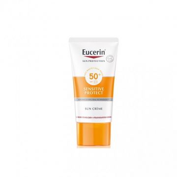 Crema protectoare pentru tenul sensibil SPF 50+ sun Eucerin, 50 ml