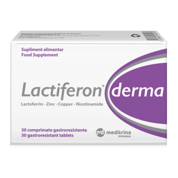 Lactiferon Derma, 30 comprimate, Meditrina Pharmaceuticals