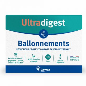 Ultradigest Ballonnements, 30 capsule, Vitavea