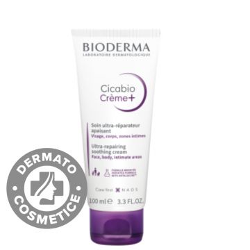 Crema hidratanta Cicabio Creme +, 100ml, Bioderma