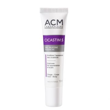 Gel cu silicon ACM Cicastim S pentru imbunatatirea aspectului cicatricilor, 15 ml