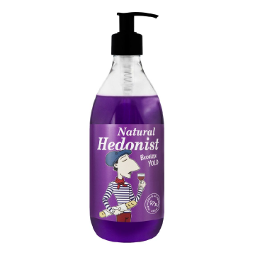 Gel de dus pentru barbati Purple - Natural  Hedonist, 500ml, LaQ