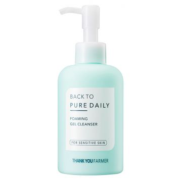 Gel spumant pentru curatare Back to Pure Daily, 200ml, Thank You Farmer