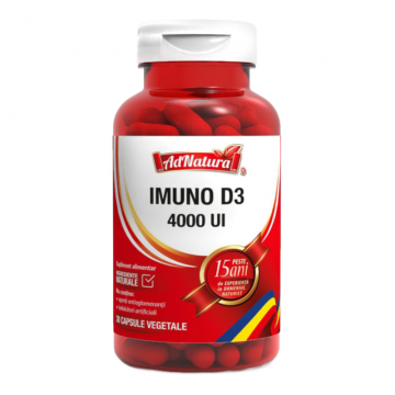 Imuno D3-4000UI, 60 capsule, AdNatura