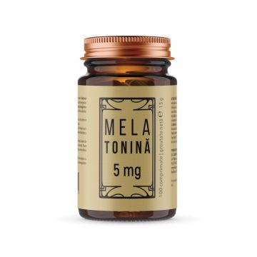 Melatonina 5mg, 100 comprimate, Laboratoarele Remedia