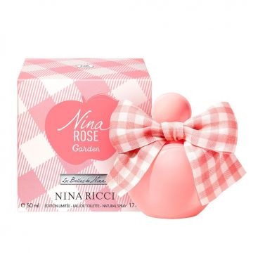 Nina Ricci Nina Rose Garden, Apa de Toaleta, Femei (Gramaj: 50 ml Tester)