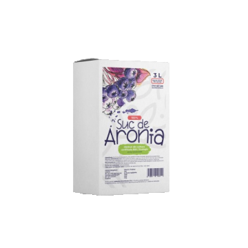 Suc de aronia bio, 3l, Moldavian Greenhouses