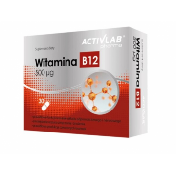 ActivLab Witamina B12 500 mg 30 caps