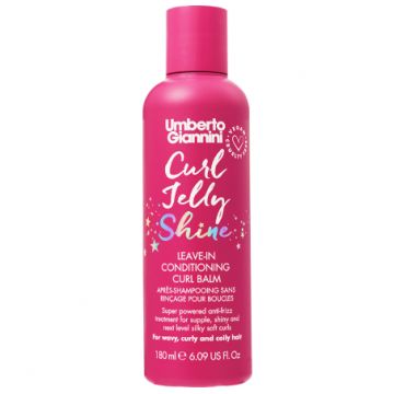 Balsam Leave-in pentru parul cret Curl Jelly Shine, 180ml, Umberto Giannini