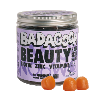 Beauty Hair Skin Nails, 60 jeleuri gumate, Badagoom