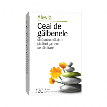 Ceai de galbenele, 50g, Alevia