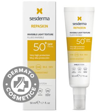 Fluid invizibil cu SPF50+ Repaskin, 50ml, Sesderma