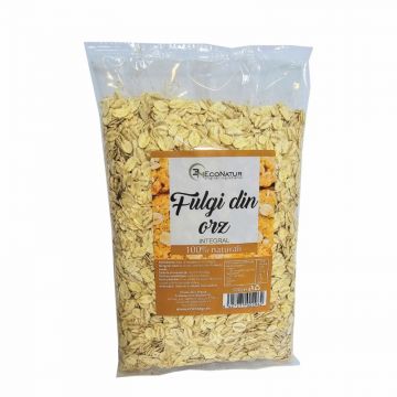 Fulgi din orz integral, 500g, EcoNatur