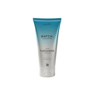 Masca coloranta tratament cu Keraguard Vivid Turquoise Intensive, 200ml, SensiDo Match