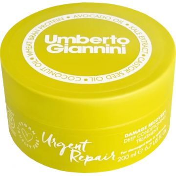 Masca reparatoare pentru par deteriorat Urgent Repair, 200ml, Umberto Giannini